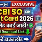 Central Bank of India SO Admit Card 2026